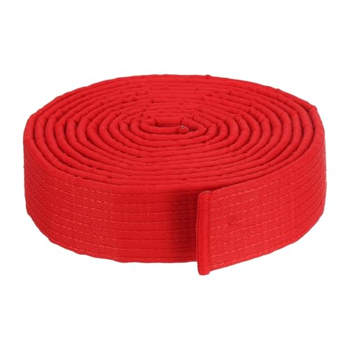 Ceinture de taekwondo PATIKIL rouge pour vos entraînements quotidiens au dojo