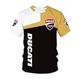 GIOPSQ Camiseta de hombre para Camisetas de impresión 3D Camiseta de mujer de poliéster informal Carpeta/G/XXL