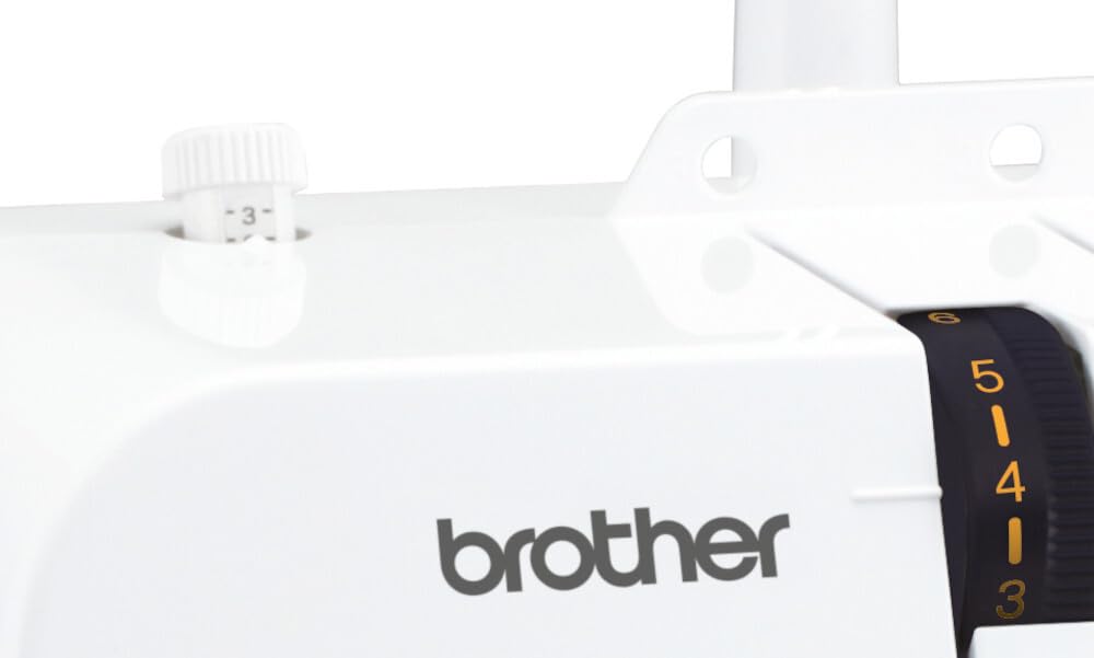 Brother 1334DS Macchina Tagliacuci con Differenziale, Taglia e Cuce anche per Principianti, Overlock a 3 e 4 fili, 10 Punti di Cucito per Cucire Tessuti, Cucitura Professionale, Braccio libero