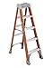 Louisville Ladder FS1505 300-Pound Duty Rating Fiberglass Step Ladder, 5-Feet