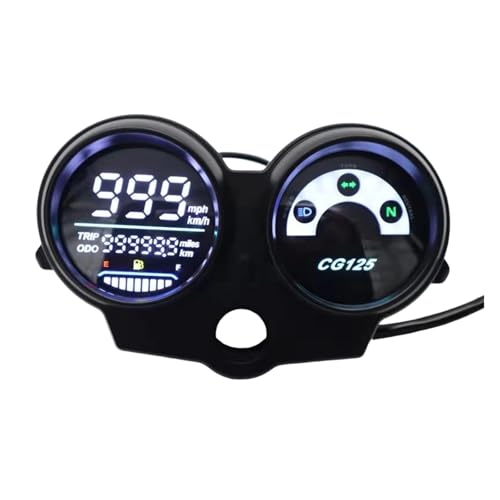 �ׂ� �z��& CG150 2004-2009 Fan15050 CG125 ������125 �p���j�o�[�T�� �I�[�g�o�C �X�s�[�h���[�^�[ �f�W�^�� �_�b�V���{�[�h �f�W�^���Q�[�W