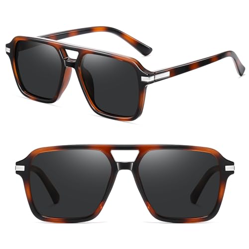 Image of HAOLOTA Polarized Sunglasses Men Women Designer Driving glasses Lightweight UV400 Protection