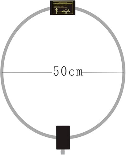 Miniatura 6 de GOOZEEZOO GA508 Antena de bucle activo portátil SW LW MW Antena de radio de onda corta 10Khz-30MHz para malaquita SDR RadioTescun (batería de 5000