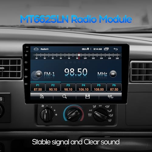 WENMENGDE 10\" IPS Full Touch 2+32G Double Din Car Radio Audio Video Stereo Receivers with Wireless CarPlay Android Auto Backup Camera BT Split Screen WiFi SWC PIP DSP GPS Navigation - Thumbnail 4