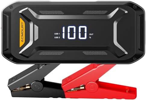 ACMOUNT 7000A Arrancador de Baterias de Coche, 26800mAh Arrancado...