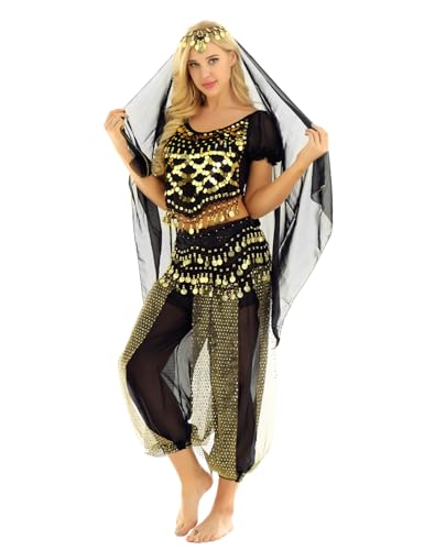 Robe danse du ventre taille unique costume princesse indienne
