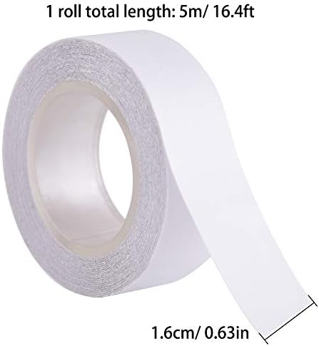 TUPARKA 6 Rolls Body Tape Double Sided Lingerie Tape Clothing Tapes for Dress Secret Bra Tape Butt Pads Nipple Cover, 30 Meters with Dispenser