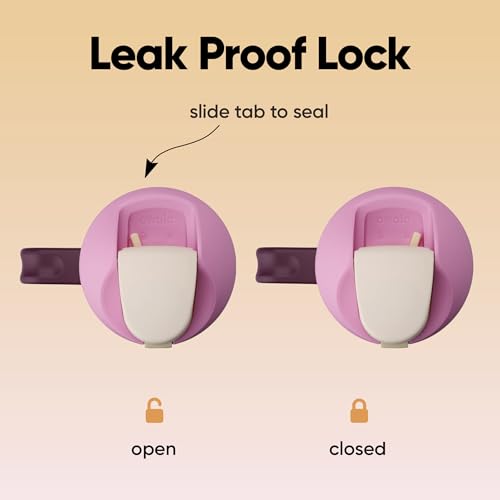 Image of Owala FreeSip Tumbler Insulated Stainless Steel Water Bottle with Built-in Straw and Side Handle, For Travel, Work, School, and Sports, 40oz, BPA Free, Leak Proof, Deaybreak