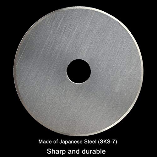 image for Rotary Cutter Blades 45mm 10 Pack by KISSWILL, Fits Fiskars, Olfa, Mar