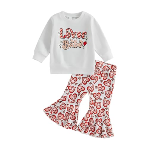 Kecar Matching Items Moletom infantil feminino primavera manga longa impressão letras pulôver moleto