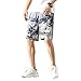 Produktbild MLKUP Stretch Herren frische Twill Loose Version Reißverschluss Neue Shorts Herren Sommer Tooling Camouflage Fünf-Punkt-Hosen Herren-Trend Freizeithosen Hong Kong Style Hosen Lose Strandhose