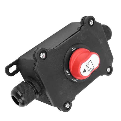 Interruptor en línea 100A universal e impermeable de 12V-32V para coche 4