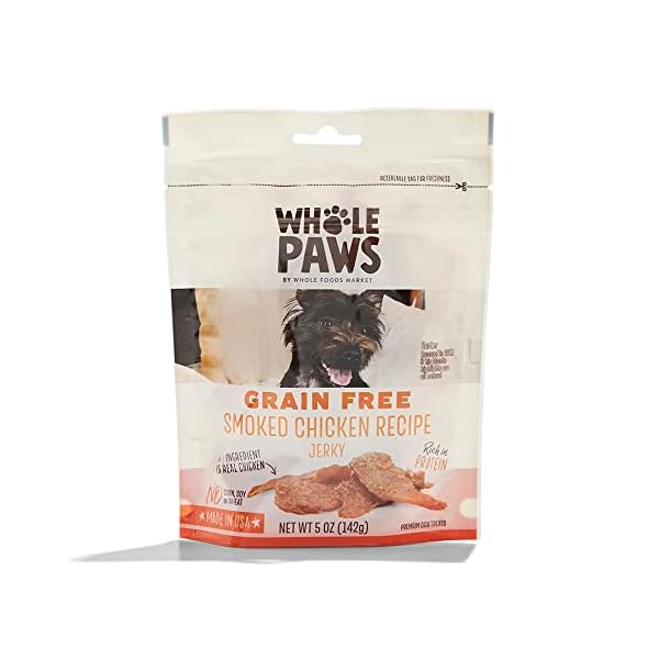 Whole Paws, Whole Paws, Smoked Chicken Jerky, 5 Ounce