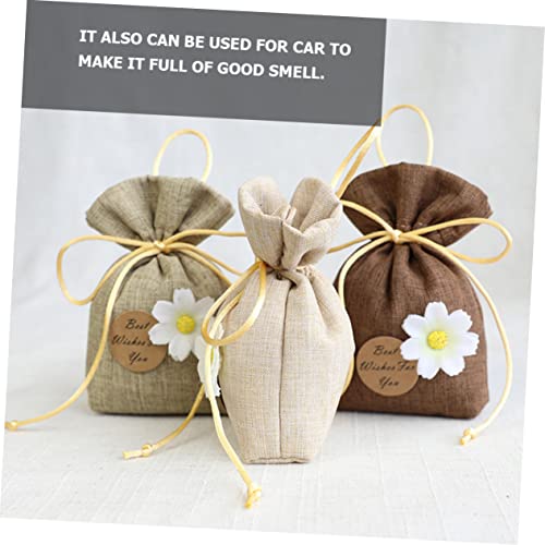 6 bolsas de sachet de lavanda para hogar y auto miniatura 7