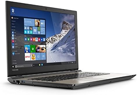 Strana view of Toshiba Satellite S55 laptop showing ports
