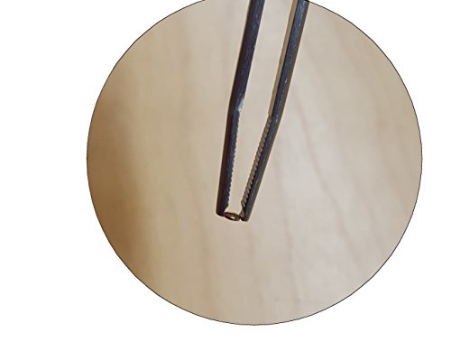 Lock Pin Tumbler Tweezers - Brushed Stainless Steel, For Locksmith Pinning & Rekeying Kit #TOP2