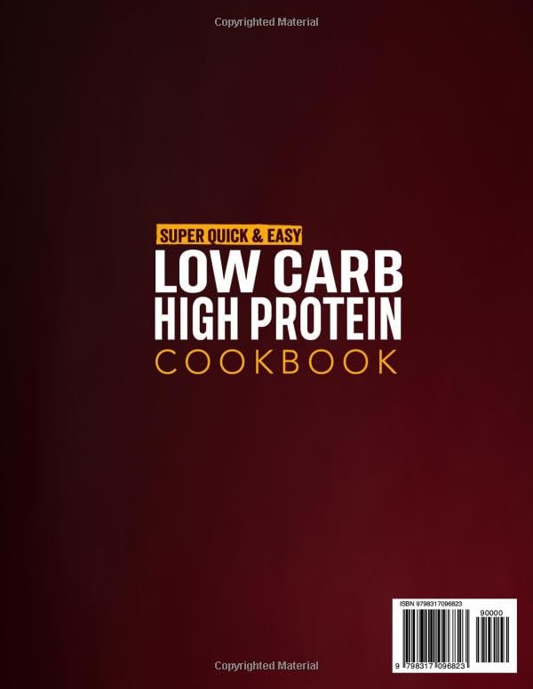 Super Quick & Easy Low-Carb High Protein Cookbook: 5-Ingredient Recipes for Fast, Delicious Meals to Shed Pounds & Boost Energy Without the Stress. 30 Days Meal Plan Included - Image 2