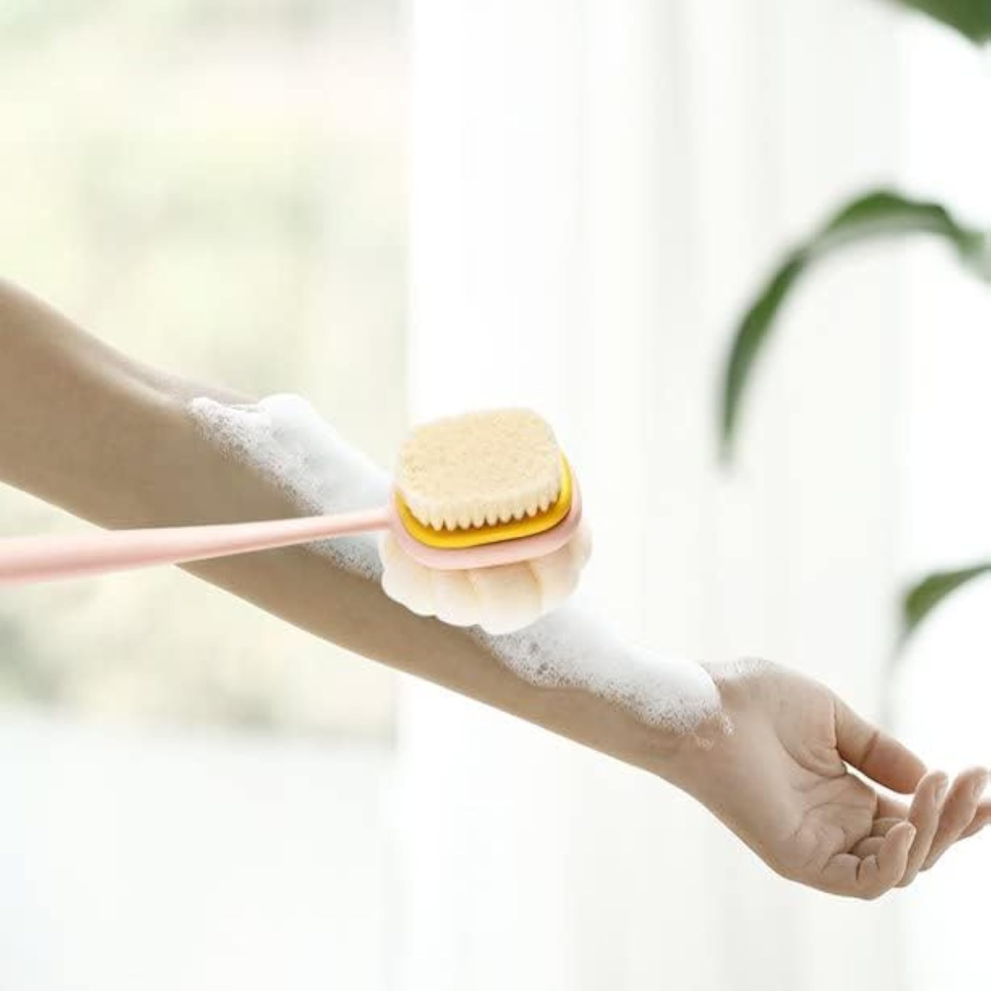 Bath Brush Shower Brush with Enlarge Sponge