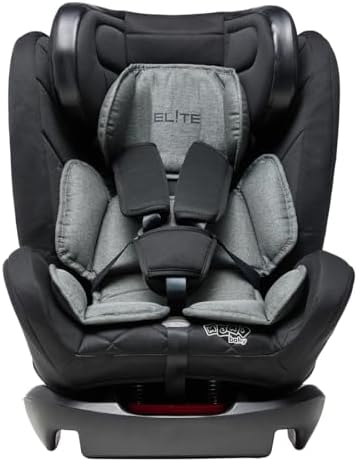 Cadeira de Carro Infantil 0 a 36Kg Elite 4 em 1 Preto e Cinza Ôni...
