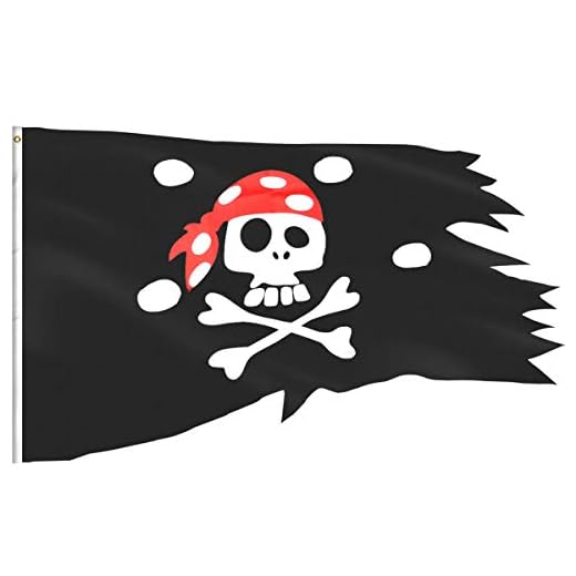 Bandera Pirata de eZAKKA Bandera de Clavera Del Cráneo Para Decoración de Fiestas de Niños, Halloween, Restaurantes Etc, 2,54 x 4 ft