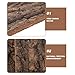 CORHAD 4pcs Cork Bark for Terrarium: Decorative Logs Tree Bark Wall Decor - Wooden Background for Home Crafts and Reptile Tank Habitat