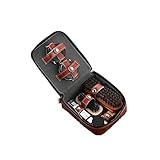 ★ ALL-INCLUSIVE SHOE SHINE KIT: Sie werden nie wieder ein Schuhputzwerkzeug-Zubehör verpassen - diese Schuhputzwerkzeug-Reisetasche wurde speziell und sorgfältig kombiniert, um die gesamte Ausrüstung zu enthalten, die erforderlich ist, um Lederschuhe sauber und poliert zu halten. Spiegelglanz!