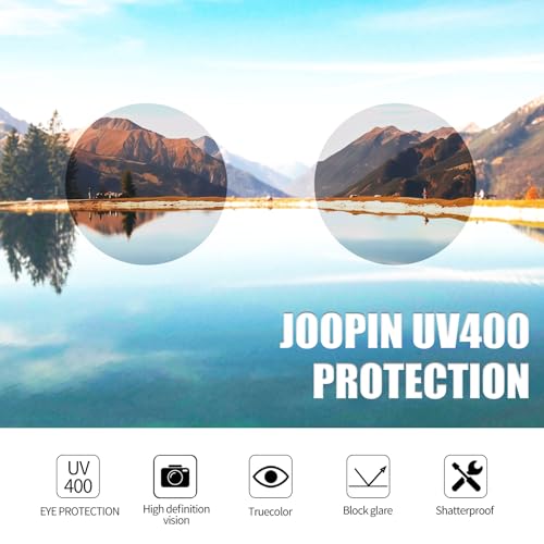 Image of Joopin Small Round Sunglasses Hippie Circle Sun Glasses UV400 Protection