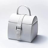 Die Größe unserer Schmuckaufbewahrungsbox beträgt: 110 x 105 x 104 mm, Gewicht: 500 g, leicht und tragbar, sie kann einfach herumgetragen werden.