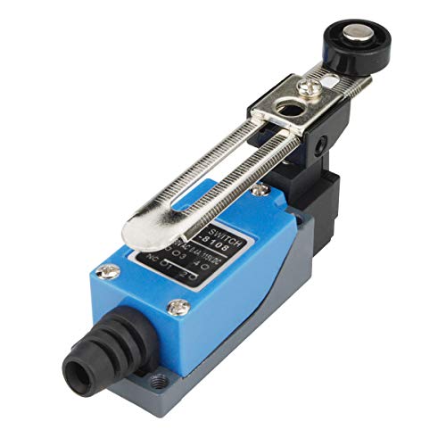 Electrical Buddy Adjustable Roller Lever Arm Momentary Limit Switch 1Nc 1No Me8108 2Pcs #TOP1