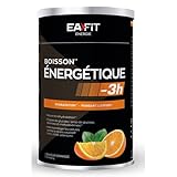 EAFIT| Boisson Post-Effort | Aide à réduire la fatigue et protège les cellules contre le stress oxydatif | 26g de glucides, 11g de protéines, 11 vitamines et 7 minéraux par shaker | Orange 457g