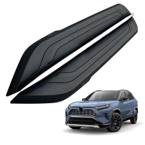 Estribos laterales para Toyota RAV4 2019-2025 negros miniatura 1