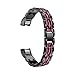 Produktbild Fitbit Alta/Fitbit Alta HR Armband, iHee 2017 NUE Edelstahl Kristall Uhrenarmband Armband für Fitbit Alta HR/Fitbit Alta (B)