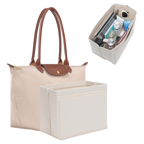 KESOIL Premium Felt Purse Organizer Insert for Longchamp Le Pliage,
