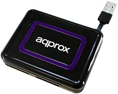 APPROX USB 2.0 External DNI-e and Smart Card Reader - Black