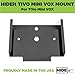 HIDEit Mounts Mini VOX Wall Mount for TiVo Mini Lux, Steel Wall Mount for TiVo Mini Lux DVR Extender