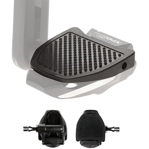 PP Pedal Plate | SL | Adapter Compatible with Shimano SPD-SL Clipless Pedals | Converts Clipless into Flat Pedals | No Cleats Needed | Adding Grip and Comfort Cover