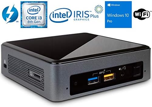 Intel NUC NUC8i3BEK Mini PC/HTPC, Intel Dual-Core i3-8109U Upto 3.6GHz, 8GB DDR4, 512GB m.2 SSD, WiFi, Bluetooth, Thunderbolt 3, 4k Support, Dual Monitor Capable, Windows 10 Pro (8GB Ram + 512GB SSD)
