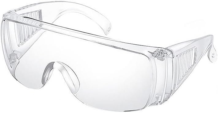 Manicure Anti Fog Safety Glasses, Safety Goggles Over Eyeglasses, Anti Dust Impact Scratch Resistant Splash Proof Chemical Wrap Around Eye Protection For Lab Nurses Workers Architect Men And Women