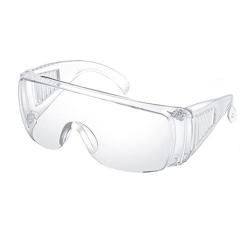 Manicure Anti Fog Safety Glasses, Safety Goggles Over Eyeglasses, Anti Dust Impact Scratch Resistant Splash Proof Chemical Wrap Around Eye Protection For Lab Nurses Workers Architect Men And Women