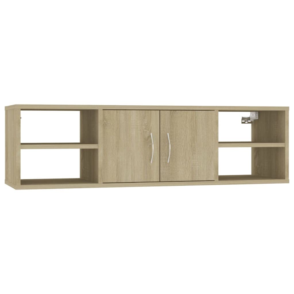 vidaXL Étagère Murale Chêne Sonoma 102x30x29 cm Bois d’ingénierie