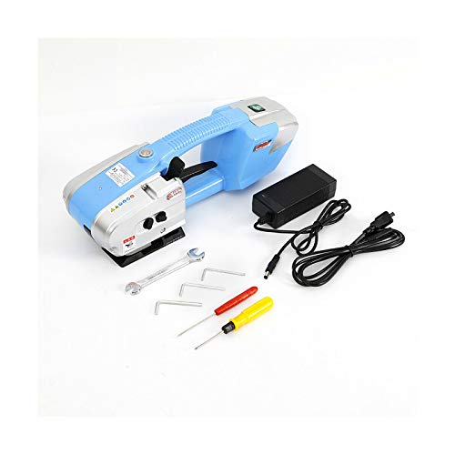 Hand-Held Portable Electric Baler Electric Welding Strapping Machine, Handheld Battery Power Strapper Strapping Tool Plastic Belt Automatic Welding Strapping Machine For 1/2''-5/8' Pet Or Pp Strapping #TOP1