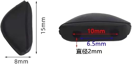 Miniatura 2 de Almohadillas de goma para la nariz Oakley Crosslink OX8027 OX8029 OX8031 OX8037 Marcos de gafas de cristal para ojos, tamaño europeo regular