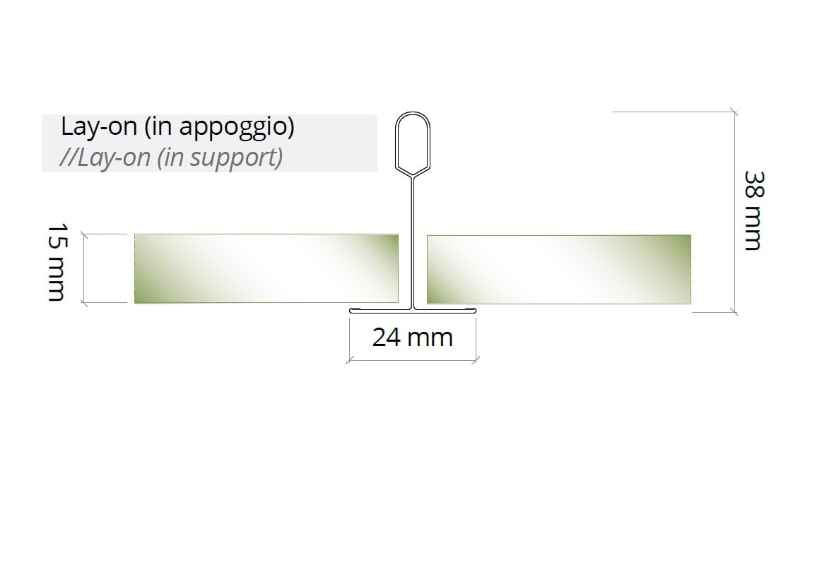 PANNELLI PER CONTROSOFFITTO Rettangolari in FIBRA MINERALE effetto BUCCIATO 60 X 120 x15 5.76 MQ (8 PZ) Confezione 8 pezzi Bordo Lay-on IN APPOGGIO