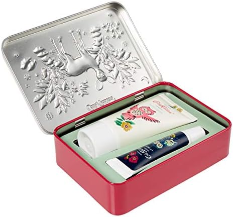 Cath Kidston Magical Woodland Hand & Lip Gift Tin Box, 50ml Hand Cream and 10ml Lip Balm FG5025