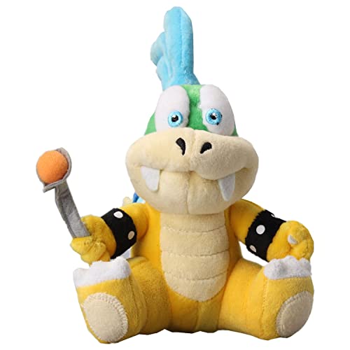 Uiuoutoy King Bowser & Bowser Jr. Koopalings Larry Iggy Lemmy Roy Ludwig Wendy Morton Plush Toy Set Of 9Pcs #TOP7