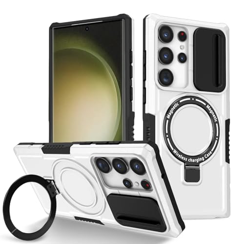 Coque Galaxy S23 Plus avec support magnétique pour trajets et bureau