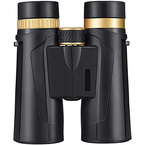 Prism�ticos de 10 x 42, potentes, compactos y potentes, profesionales de largo alcance con prismas BAK4 y lente FMC