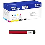 ✈︎✈︎Installation facile : la cartouche de toner 981A, dotée de la dernière puce améliorée pour une compatibilité élevée, est conçue pour une installation facile, permettant aux utilisateurs de la remplacer facilement et de reprendre l'impression sans problème.