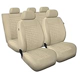 chrysler voyager 7 sitzer gebraucht Die Schonbezüge verfügen über Airbag Nähte die die Seitenairbags einwandfrei funktionieren lassen