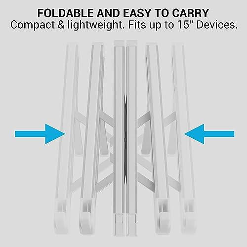 Soporte portátil ajustable Desky ultraligero para laptops 11"–17" miniatura 4